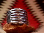 Antique Ingot Split Shank Wide Cuff  c.1920