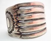 Antique Ingot Split Shank Wide Cuff  c.1920