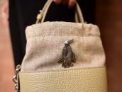 Antique Navajo Stamped Penguin Shape Pin Brooch  c.1930～