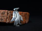 Antique Navajo Stamped Penguin Shape Pin Brooch  c.1930～