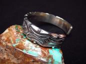 【Clendon Pete】 Fred Peshlakai Style 1/2inch Width Cuff ML-XL