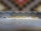 【SILVER PRODUCTS】Coin Silver 900 Navajo Pearls Cuff c.1930～