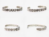 【SILVER PRODUCTS】Coin Silver 900 Navajo Pearls Cuff c.1930～