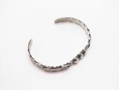 【SILVER PRODUCTS】Coin Silver 900 Navajo Pearls Cuff c.1930～