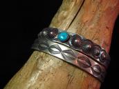 Antique Concho Repos & Stamped Cuff w/TQ  c.1930