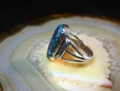 【Bobby Lujan】Taos Hi-Grade Indian Mt. Turquoise Ring c.1970～