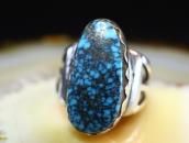 【Bobby Lujan】Taos Hi-Grade Indian Mt. Turquoise Ring c.1970～