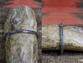 Atq Navajo Stamped Triangle & Twisted Wires Cuff  c.1930～ ①