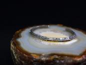 Atq Navajo Stamped Triangle & Twisted Wires Cuff c.1930～ ②