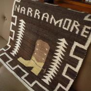 Vintage Navajo Rug 【Pictorial】 Boot Sign  69/66
