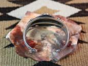 Vtg Navajo Gem Turquoise Cluster Wide Cuff Bracelet  c.1940～