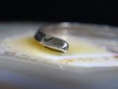 Atq Navajo Stamped Ingot Silver Triangle Wire Cuff c.1930～