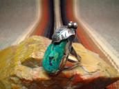 【Ramon Platero】 Vintage Silver Ring w/Gem TQ  c.1950～