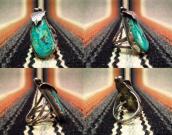 【Ramon Platero】 Vintage Silver Ring w/Gem TQ  c.1950～