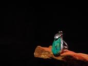 【Ramon Platero】 Vintage Silver Ring w/Gem TQ  c.1950～