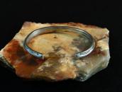 Antique Navajo Ingot Silver Unique TriangleWire Cuff c.1915～