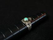 Vtg 【BELL】 Thunderbird Applique Tourist Small Ring  c.1950～