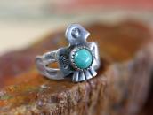 Vtg 【BELL】 Thunderbird Applique Tourist Small Ring  c.1950～