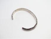 Atq Navajo Arrows Stamped Ingot Triangle Wire Cuff  c.1910～