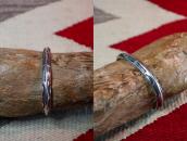 Atq Navajo Arrows Stamped Ingot Triangle Wire Cuff  c.1910～