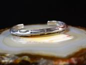 Atq Navajo Arrows Stamped Ingot Triangle Wire Cuff  c.1910～