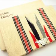 Antique【Ganscraft】White Chimayo Purse w/T-Bird Concho c.1950