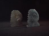 Antique Indian Chief Heads Cast Metal Bookends 1920～