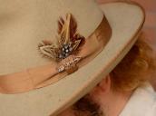 Atq 【Maisel's】 Arrow & Horse Silver Small Pin Brooch c.1935～