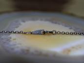 Atq Small Arrowhead Shape Top w/Turquoise Necklace  c.1930～