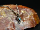 Atq Small Arrowhead Shape Top w/Turquoise Necklace  c.1930～