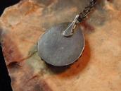 Vintage Navajo Small Blue Gem Turquoise Fob Necklace c.1950～