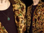 Vintage Navajo Small Blue Gem Turquoise Fob Necklace c.1950～