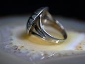 Attr. to【Ike Wilson】Burst Stamped Concho Face Ring  c.1935～