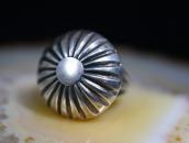 Attr. to【Ike Wilson】Burst Stamped Concho Face Ring  c.1935～
