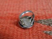 Attr. to【Ike Wilson】Burst Stamped Concho Face Ring  c.1935～