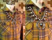 Antique Squash Blossom Naja Necklace w/GemGrade TQ