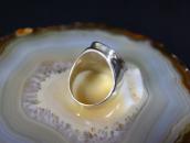 Vtg Zuni Rainbow Man Tortoiseshell & TQ Inlay Ring  c.1950～