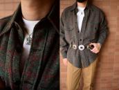 【Horace Iule】Zuni Knifewing Top Necklace w/Turquoise c.1935～