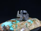 【H.H.Tammen】Ingot Silver 卍 Face Early Tourist Ring c.1910～