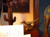 Vintage Brass Roadrunner Small Objet  c.1950～