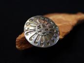 【Richard Kagenvema】 Vtg Hopi Sun Face Overlay Pin  c.1970～