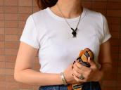 Old Zuni Multi-Stone Inlay 【Playboy rabbit】 Necklace c.1970～