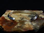 Atq Lightning Snake Stamped Narrow Trianglewire Cuff c.1930～