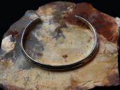 Atq Lightning Snake Stamped Narrow Trianglewire Cuff c.1930～