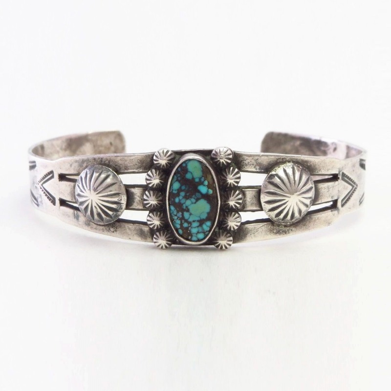 【Ganscraft】Concho Applique Cuff w/Superior Grade TQ c.1935～