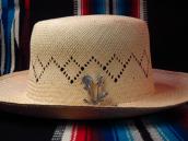 Vintage Navajo Cast Silver Roadrunner Shape Pin w/TQ c.1960～