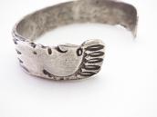 Vintage Navajo Chief Profile Cuff Bracelet inSilver c.1940～?