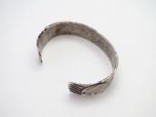 Vintage Navajo Chief Profile Cuff Bracelet inSilver c.1940～?
