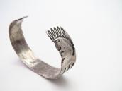 Vintage Navajo Chief Profile Cuff Bracelet inSilver c.1940～?