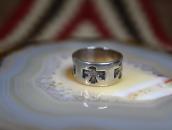 Vtg 【BELL TRADING POST】Thunderbird Stamped Band Ring c.1940～